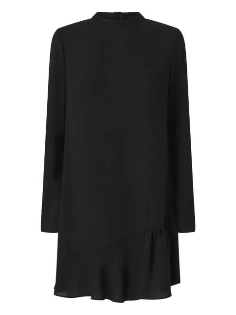 PINKO Arancino ruffled mini dress - Black - zdjęcie produktu nr 1