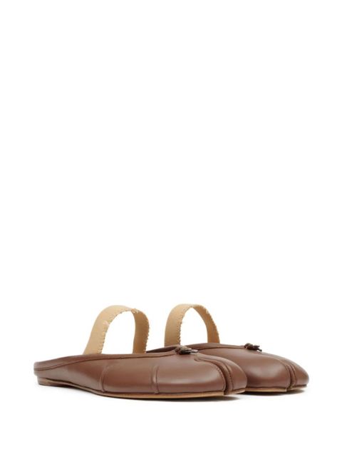 Maison Margiela Tabi mules - Brown