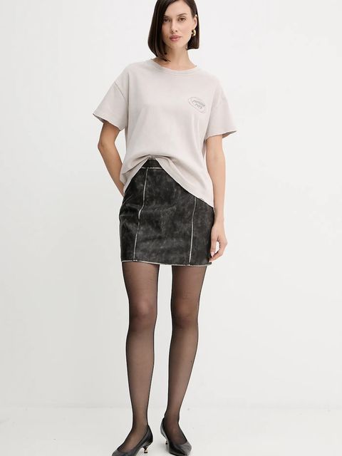 Patrizia Pepe t-shirt bawełniany damski kolor beżowy 8M1714 J128 - zdjęcie produktu nr 2