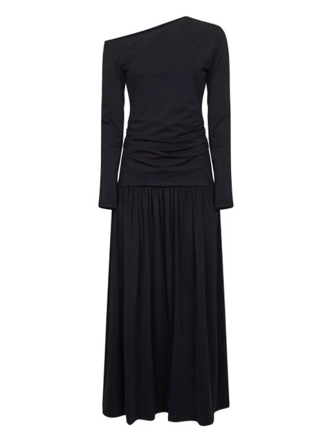 Róhe one-shoulder midi dress - Black - zdjęcie produktu nr 1
