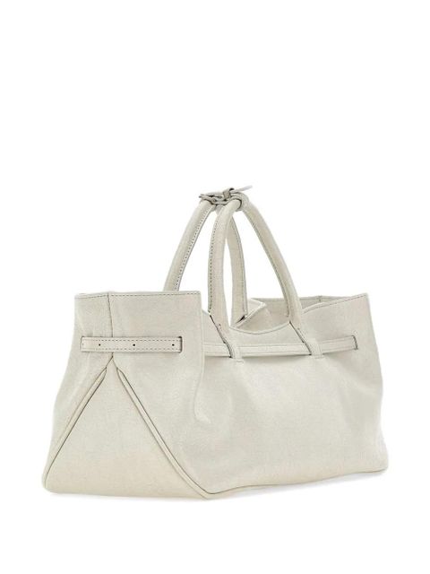 Marge Sherwood Grandma Used cracked effect tote bag - White