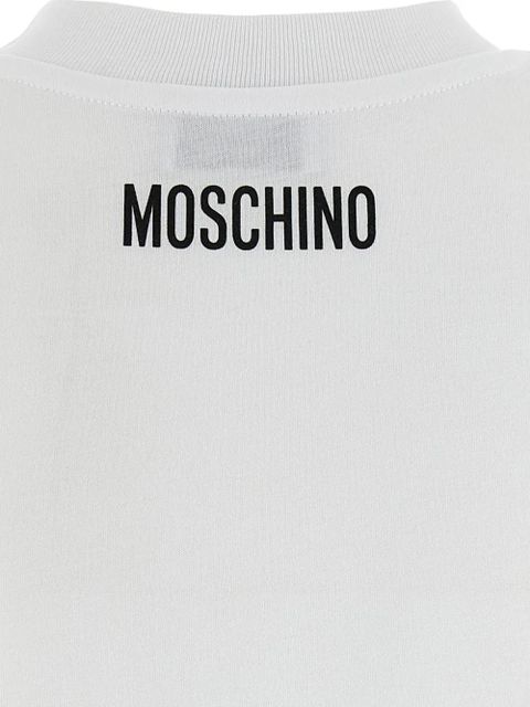 Moschino goose print crewneck t-shirt - White