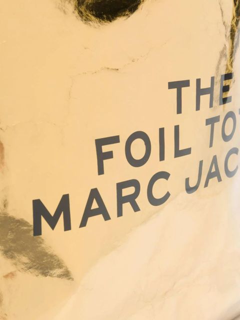 Marc Jacobs The Foil Tote bag - Gold