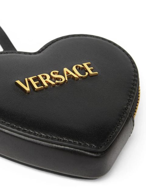 Versace heart coin pouch - Black - zdjęcie produktu nr 2