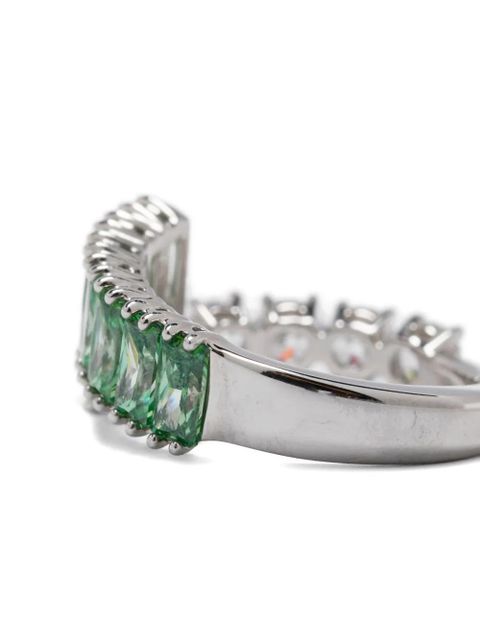 Swarovski Matrix ring - Silver