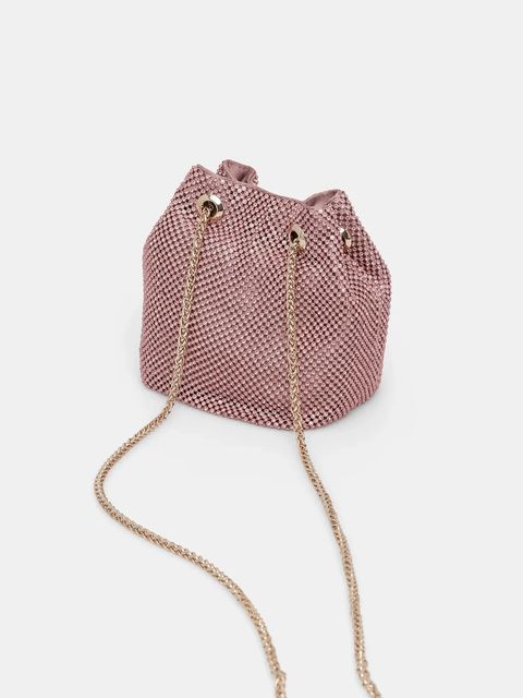 Guess torebka ZALINA kolor różowy HWRP93 50750