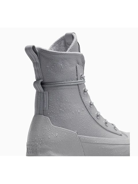 Converse trampki skórzane Chuck Taylor All Star Lugged 2.0 CC kolor szary A12344C