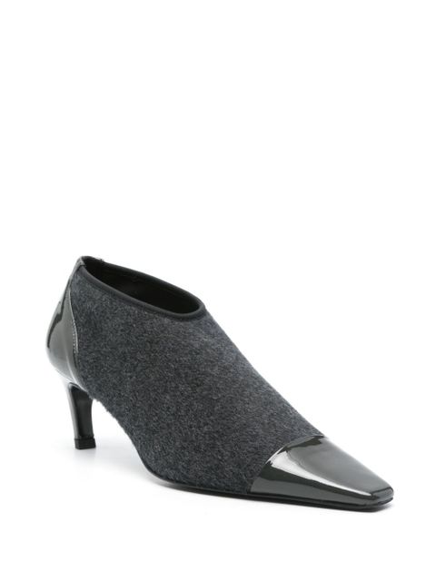 TOTEME 60mm Bi-Material pumps - Grey - zdjęcie produktu nr 2