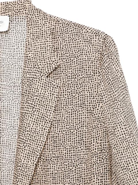 Alysi printed jacket - Neutrals