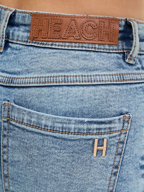 Silvian Heach jeansy DANI damskie kolor niebieski GPP25146JE