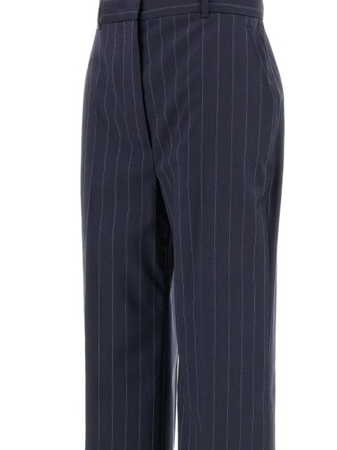 Max Mara pinstripe tailored trousers - Blue