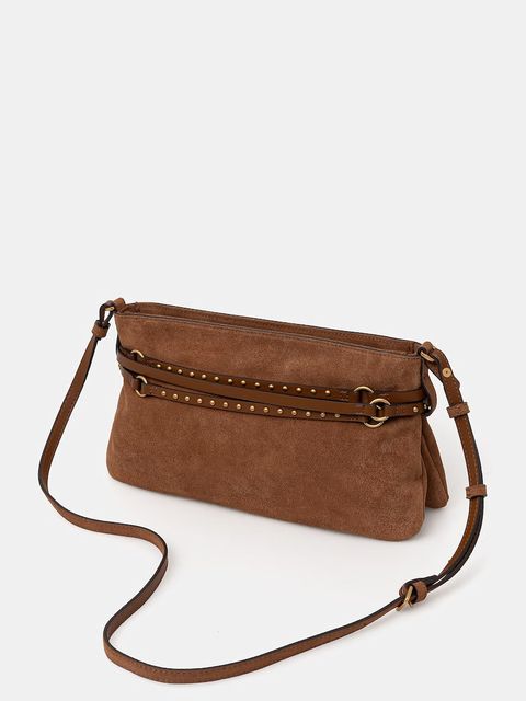 Pinko torebka zamszowa - zdjęcie produktu nr 2