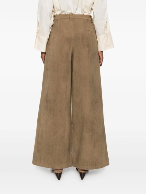 Eleh pleated pants - Green