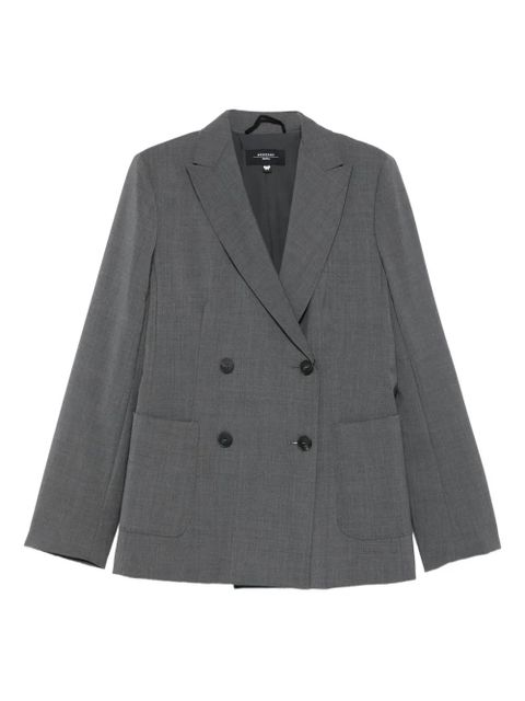 Weekend Max Mara double-breasted patch-pocket jacket - Grey - zdjęcie produktu nr 1