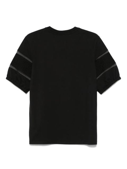 Moncler logo-patch T-shirt - Black - zdjęcie produktu nr 2