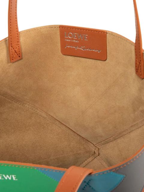 LOEWE Puzzle Fold tote bag - Orange - zdjęcie produktu nr 2