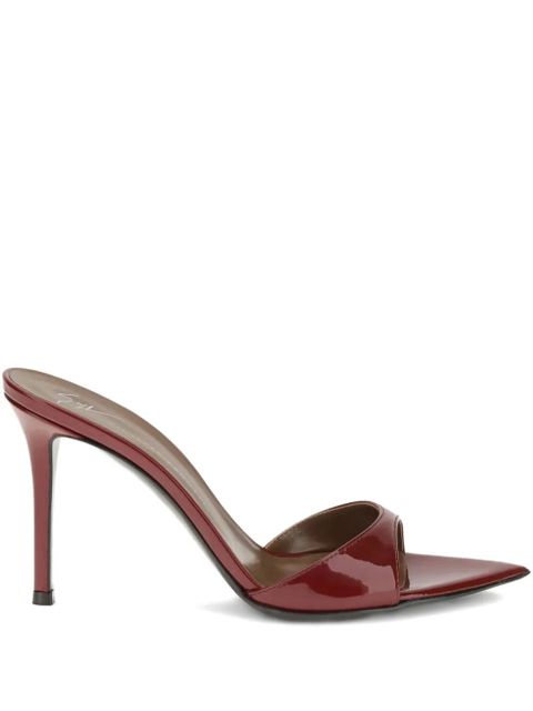Giuseppe Zanotti 90mm pointed-toe stiletto sandals - Red - zdjęcie produktu nr 1