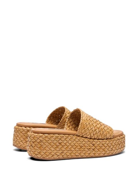 Casadei Suncity woven sandals - Neutrals