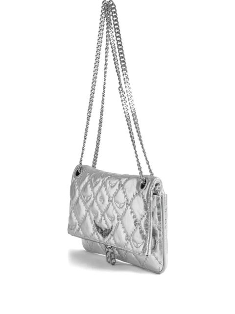 Zadig&Voltaire quilted chain-strap cross-body bag - Silver