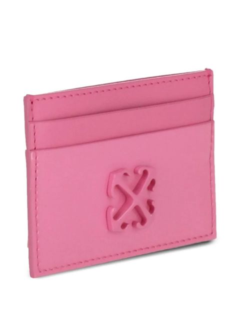 Off-White Arrows card holder - Pink