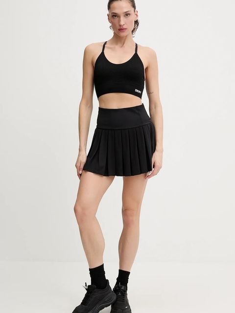 Dkny spódnica kolor czarny mini rozkloszowana DP6K1012 - zdjęcie produktu nr 2