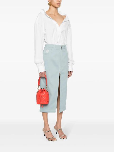 FENDI mini Mon Tresor bucket bag - Red