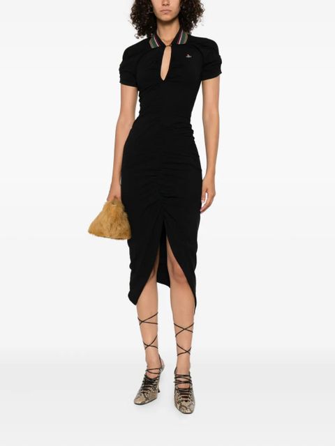 Vivienne Westwood cotton polo dress - Black
