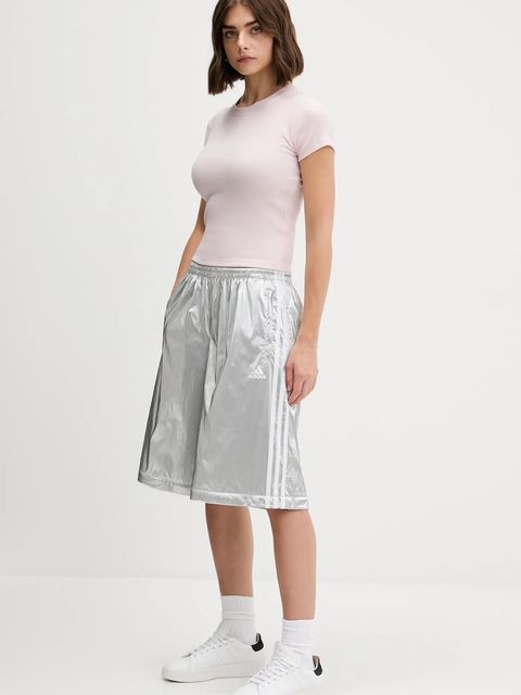 adidas Originals spodnie dresowe Ovzd Trackpants damskie kolor srebrny gładkie KE9785