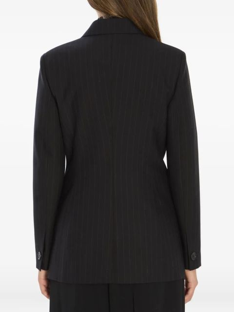 Gucci pinstripe double-breasted jacket - Black