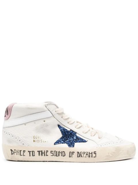Golden Goose Mid Star lace-up sneakers - White - zdjęcie produktu nr 1