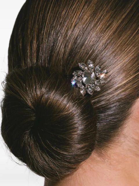 Jennifer Behr crystal florence bobby pin - Silver