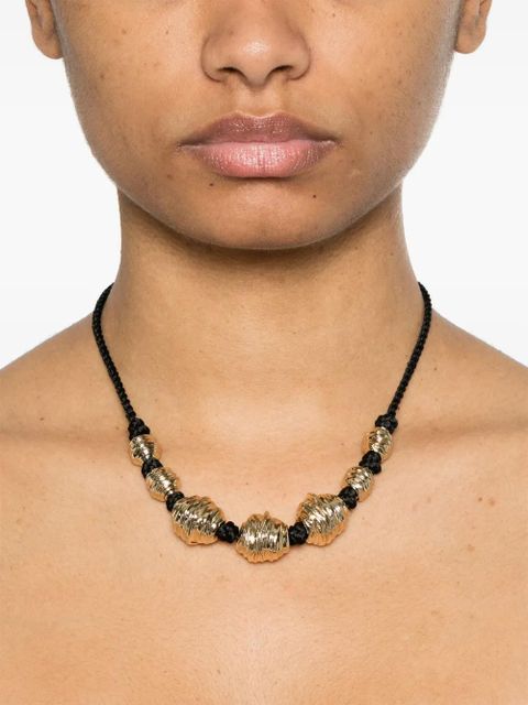 Saint Laurent charm-detail necklace - Gold - zdjęcie produktu nr 2