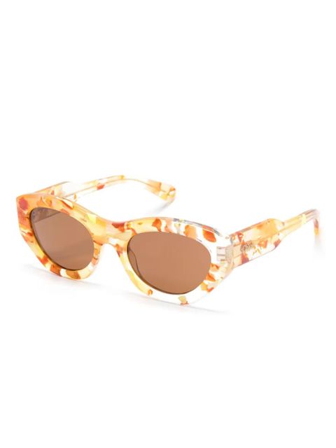Chloé Eyewear CH0220S sunglasses - Orange - zdjęcie produktu nr 2