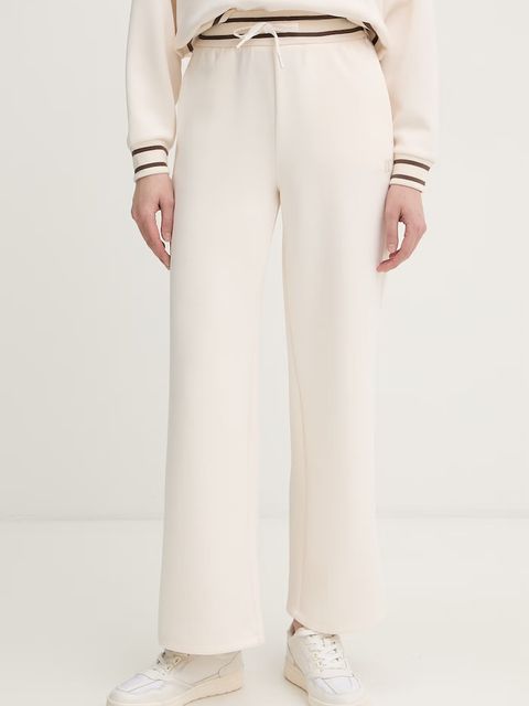 Armani Exchange spodnie dresowe damskie z wiskozą - zdjęcie produktu nr 2