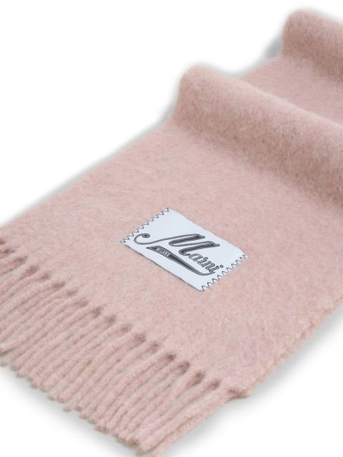 Marni fringed scarf - Pink