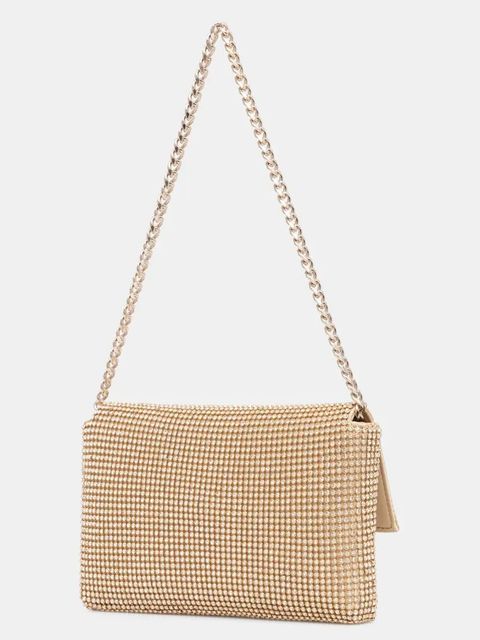 Guess torebka ZALINA kolor złoty HWRP93 50700