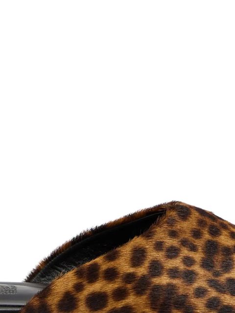 Ancient Greek Sandals leopard-print mules - Brown - zdjęcie produktu nr 2