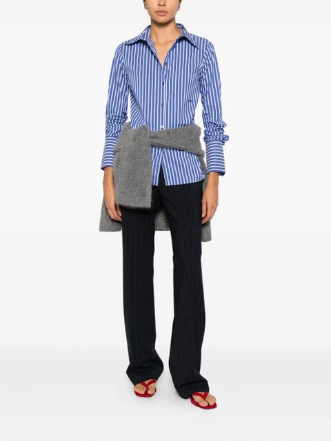 PINKO pinstripe-pattern trousers - Blue - zdjęcie produktu nr 2