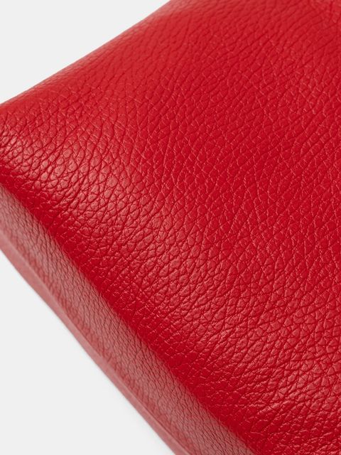 Answear.LAB torebka skórzana kolor czerwony - zdjęcie produktu nr 2