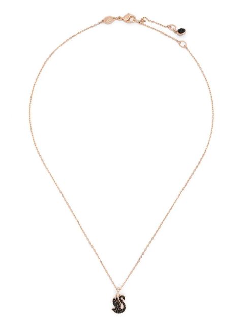 Swarovski Swan Pendant necklace - Pink