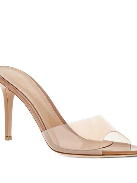 Gianvito Rossi 85mm Elle 85 pointed-toe pumps - Brown