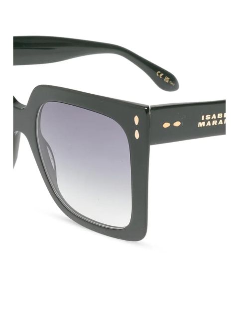 Isabel Marant Eyewear square-frame sunglasses - Green