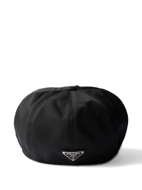 Prada Re-Nylon newsboy cap - Black - zdjęcie produktu nr 2