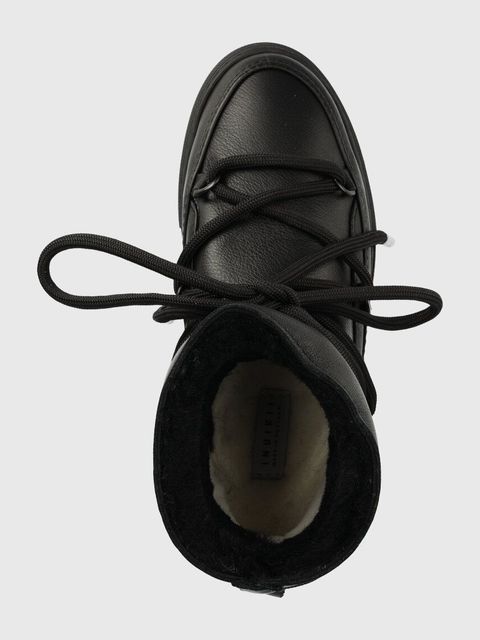 Inuikii śniegowce skórzane Full Leather kolor czarny 1001.003.0251.000