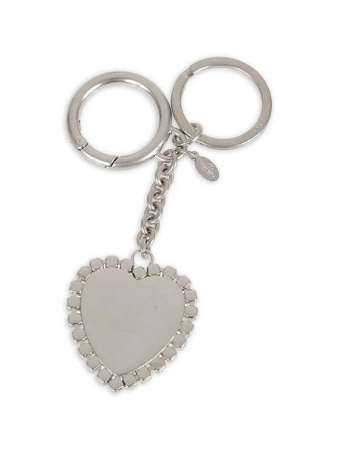 Valentino Garavani Coeur Hyperbole bag charm - Silver