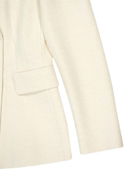 Gabriela Hearst double-breasted silk blazer - White