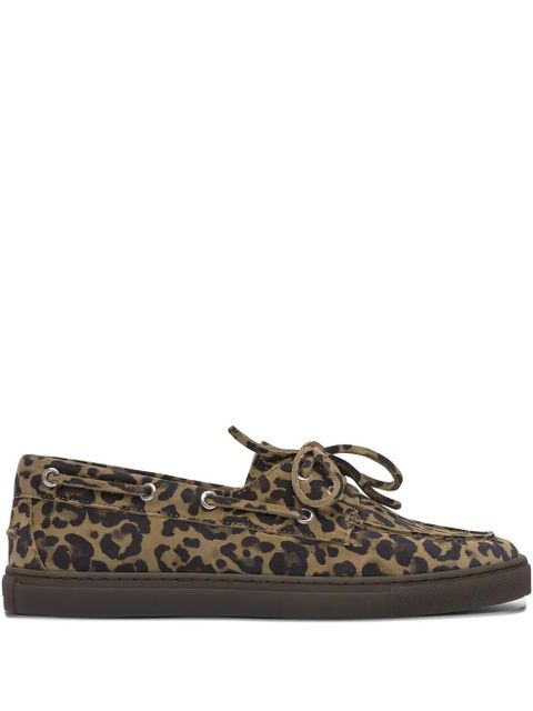 Copenhagen leopard-print loafers - Brown - zdjęcie produktu nr 1