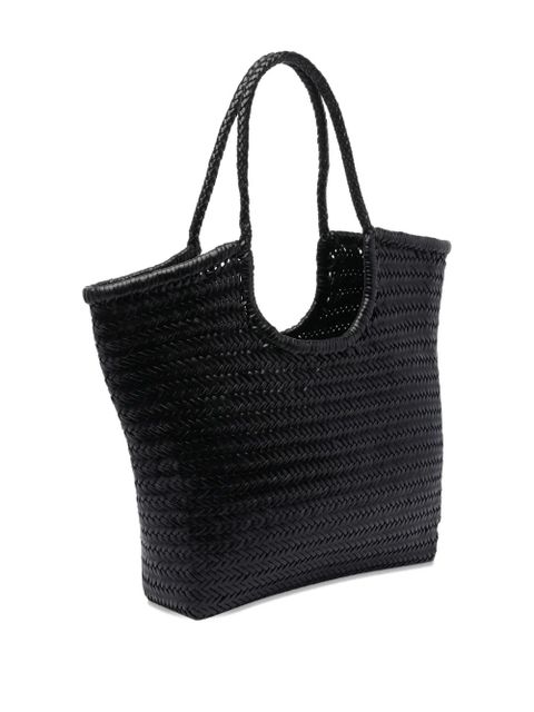 DRAGON DIFFUSION woven tote bag - Black