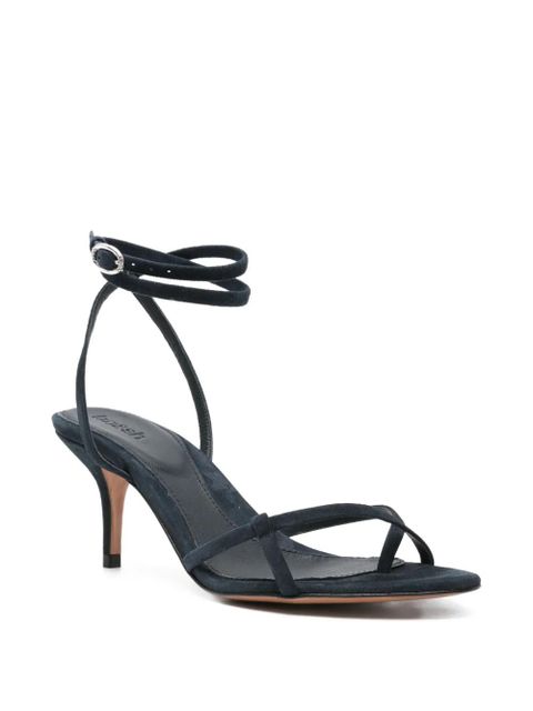 Ba&Sh 70mm Cera ankle-tie stiletto sandals - Blue - zdjęcie produktu nr 2