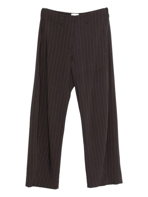Magda Butrym pinstripe pants - Brown - zdjęcie produktu nr 1